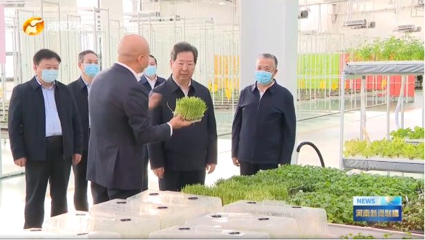 河南省委书记楼阳生莅临388vip太阳集团集团调研